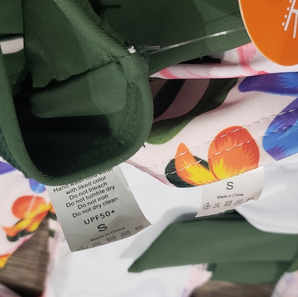 Green flower bikini set - Picture 5 of 5